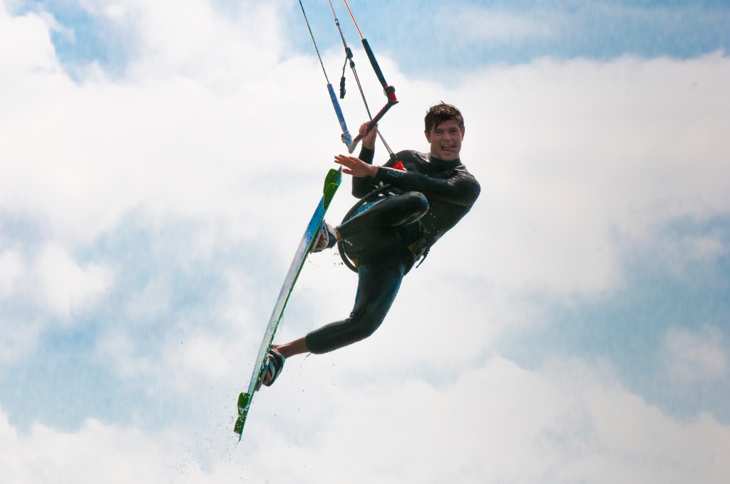 Kitesurfing with an&nbsp;attitude