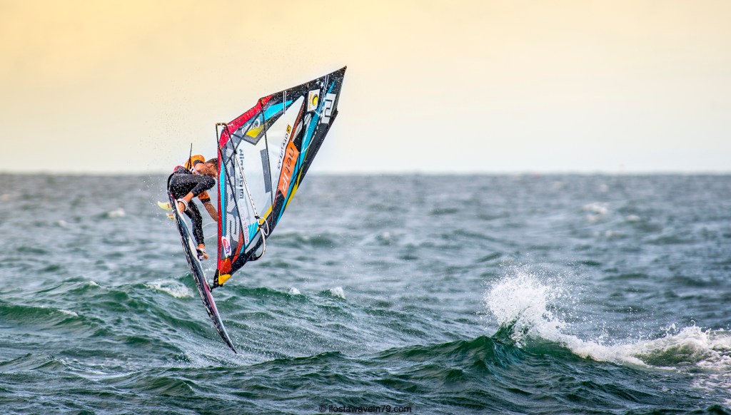 Proffessional windsurfer perform better in front of the&nbsp;camera